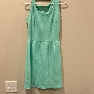 Miami Mint Green Casual Kids Dress
